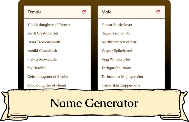 Fantasy Name Generator